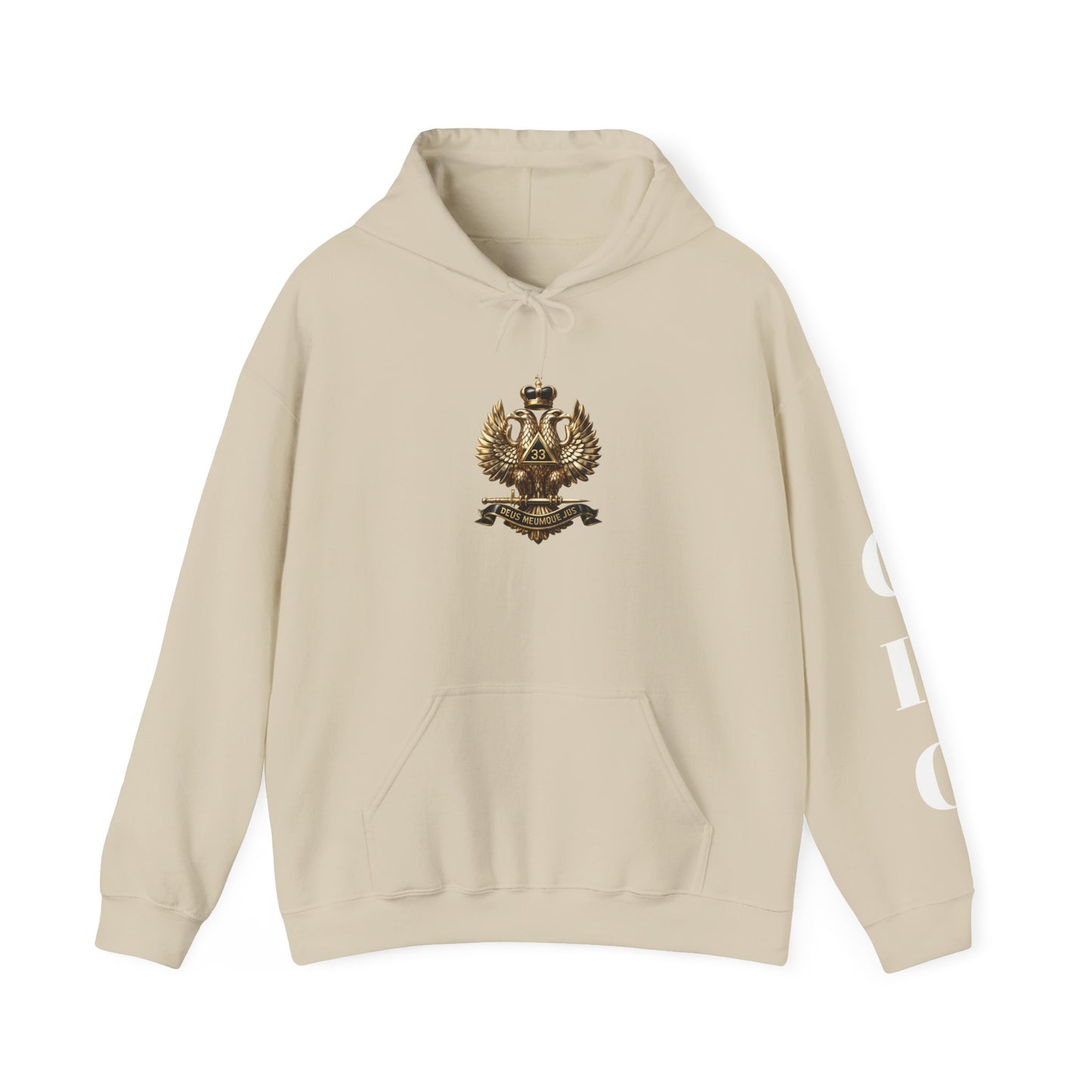 Vintage Double-Headed Eagle Hoodie — Heritage Crest Graphic Pullover