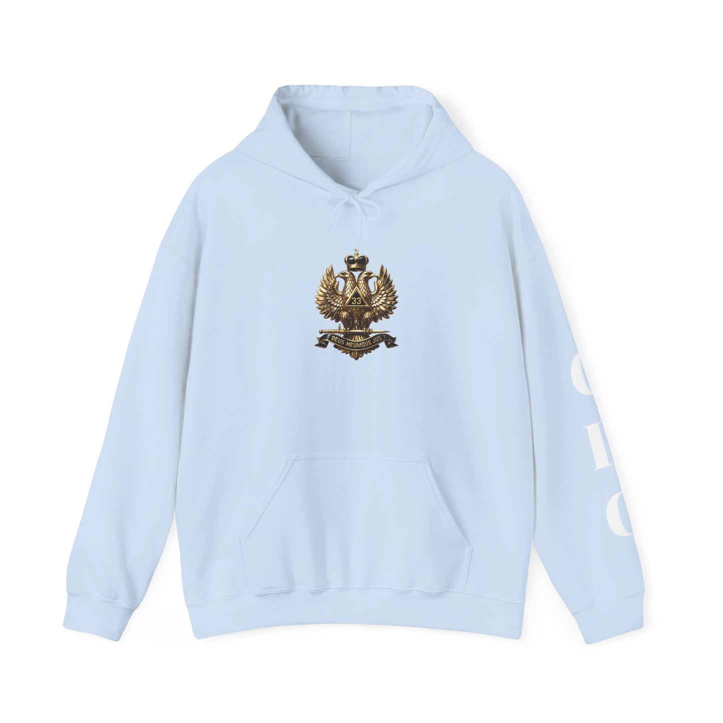 Vintage Double-Headed Eagle Hoodie — Heritage Crest Graphic Pullover