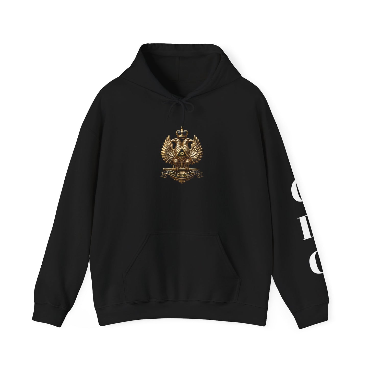 Vintage Double-Headed Eagle Hoodie — Heritage Crest Graphic Pullover