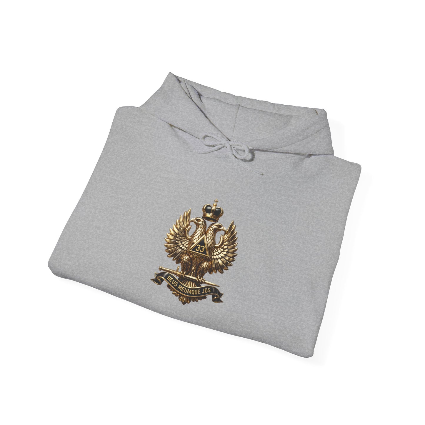Vintage Double-Headed Eagle Hoodie — Heritage Crest Graphic Pullover