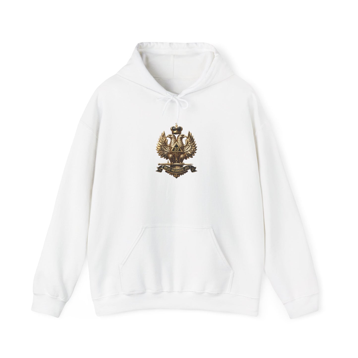 Vintage Double-Headed Eagle Hoodie — Heritage Crest Graphic Pullover
